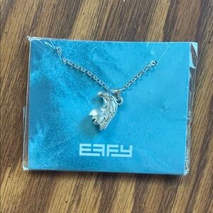 Effy Silver Eagle Pendant Necklace